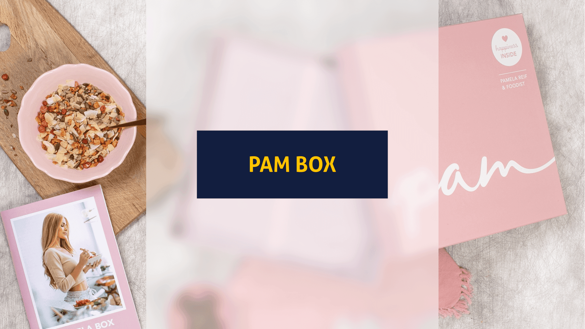 Titelbild für den Artikel: Pam Box Testbericht: Wie gut ist die Fitness Box von Pamela Reif?