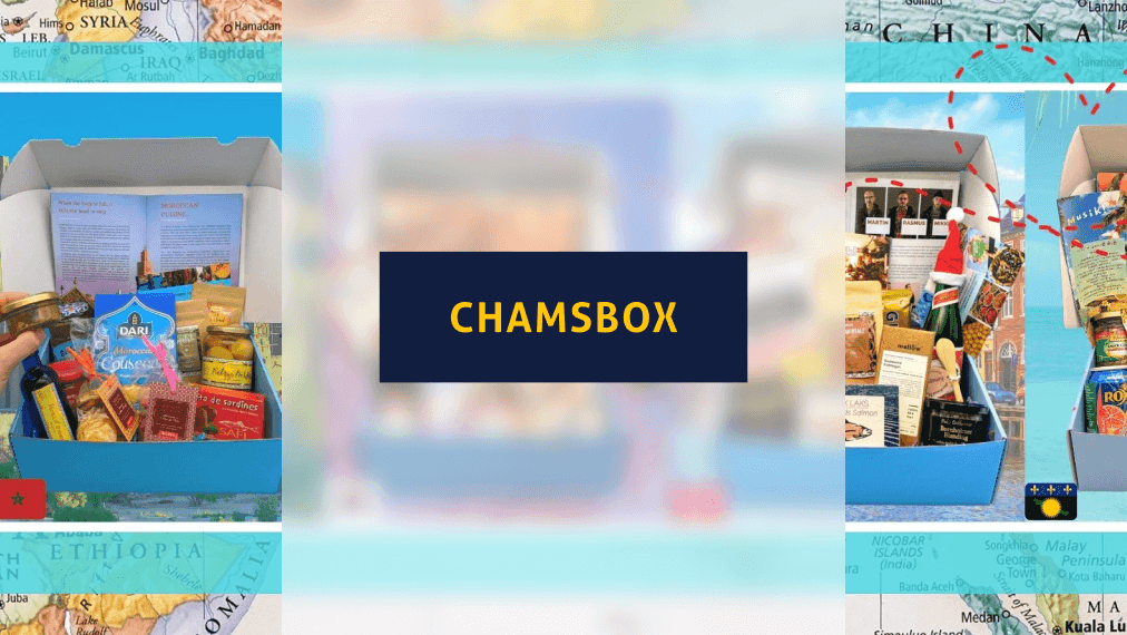 Titelbild für den Artikel: Chamsbox Testbericht - Die Länderbox für Foodies & Entdecker